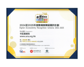 Digital Accessibility Recognition Scheme 2024-2025 